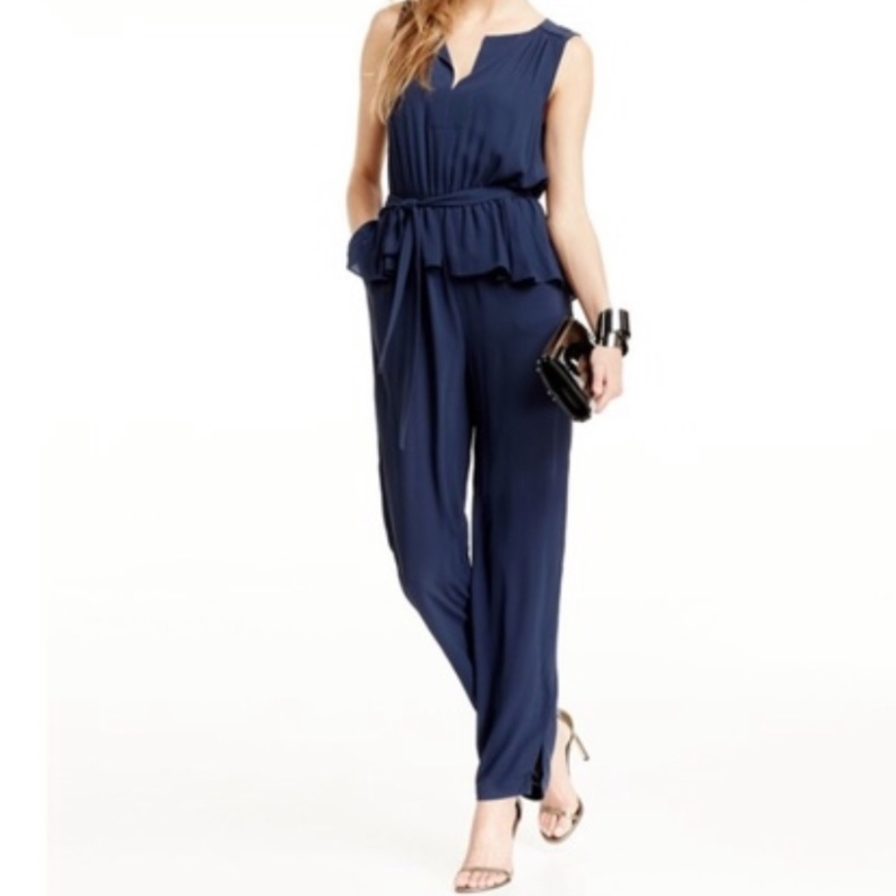 BCBG peplum jumpsuit
